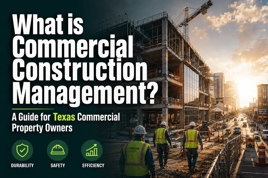 What is Construction Management A Guide for Texas Commercial Property Owners