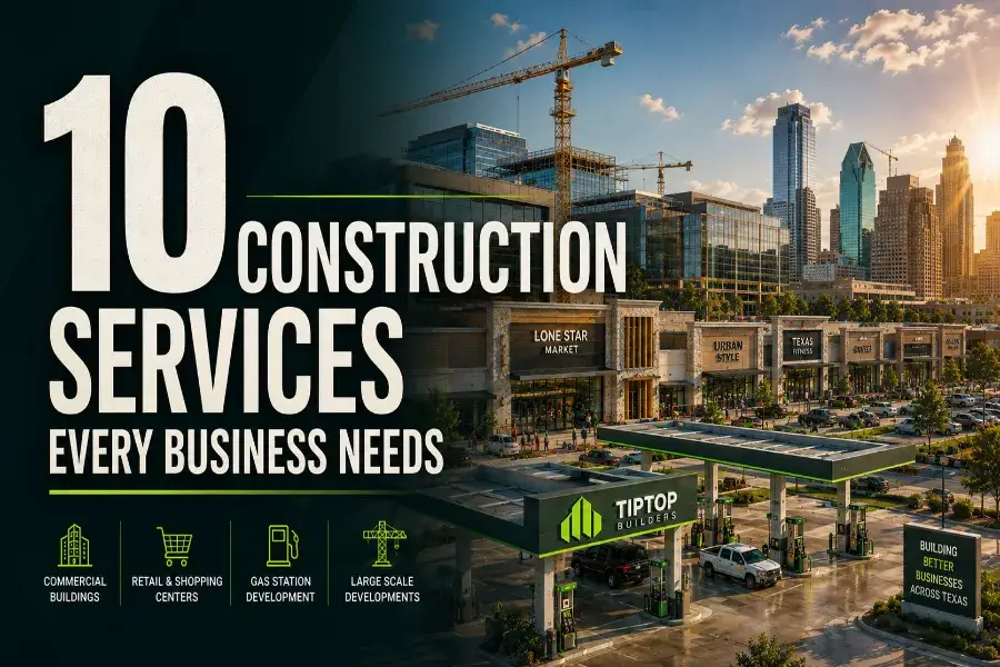10 Commercial Construction Services Every Business Owner Needs