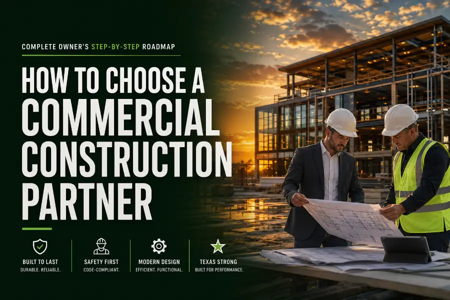 How to Choose a Commercial Construction Partner