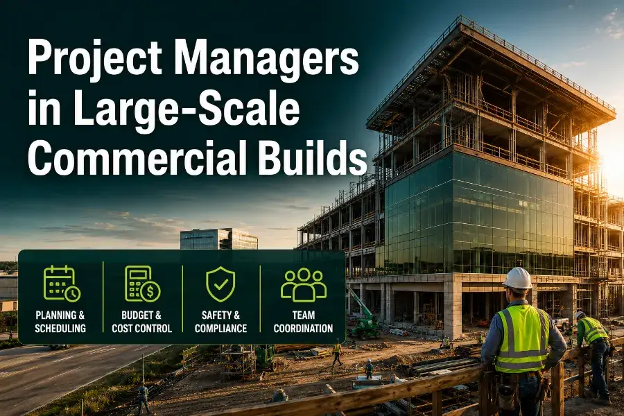 The Role of a Project Manager in Large-Scale Commercial Builds